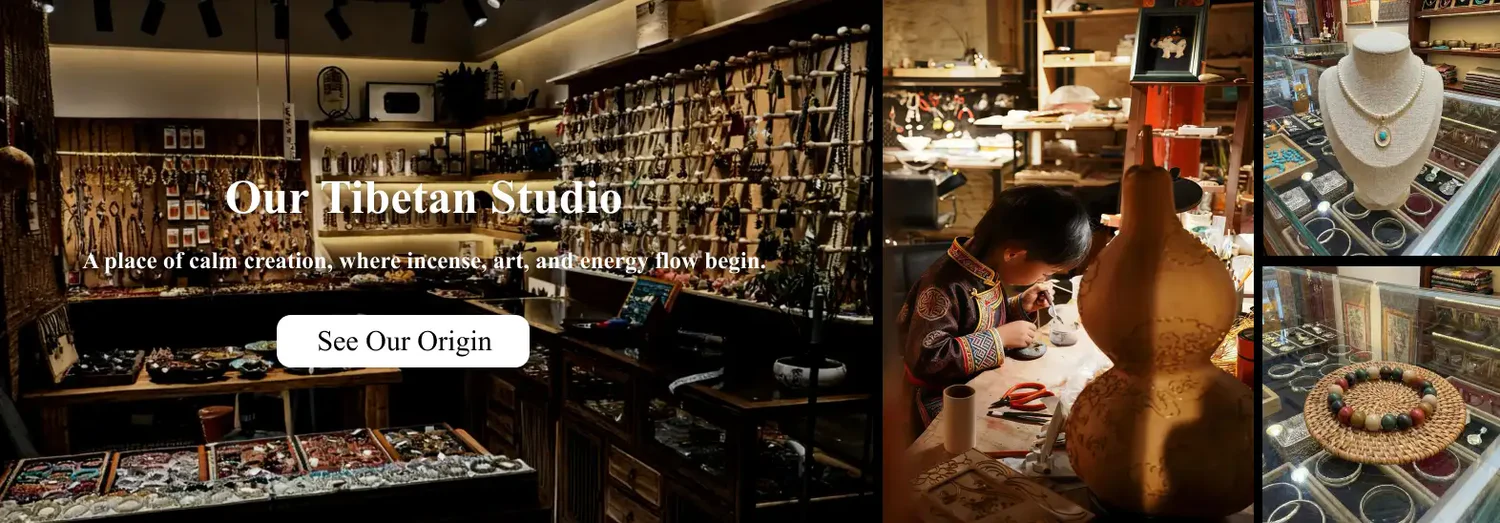 Tibetan studio and craft setting
