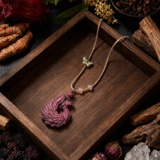 Emotional Balance – Phoenix Herbal Incense Amulet Necklace