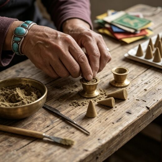 A Whispering Peace handmade Tibetan incense cones image 2