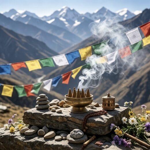 A Whispering Peace handmade Tibetan incense cones image 4
