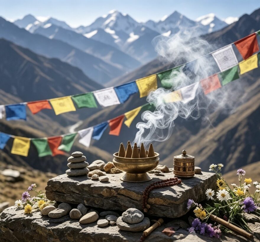 A Whispering Peace handmade Tibetan incense cones image 4